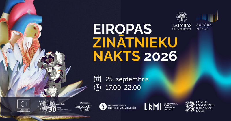 Zinātne, ko var piedzīvot: LU aicina uz Zinātnieku nakti visai ģimenei